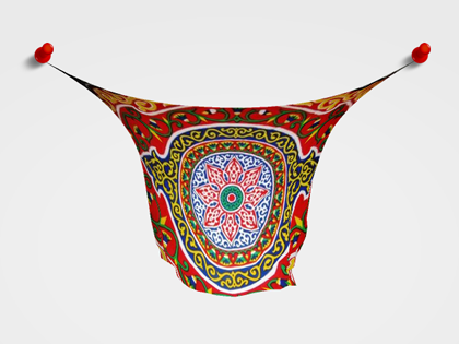 Cloth simulation snapshot