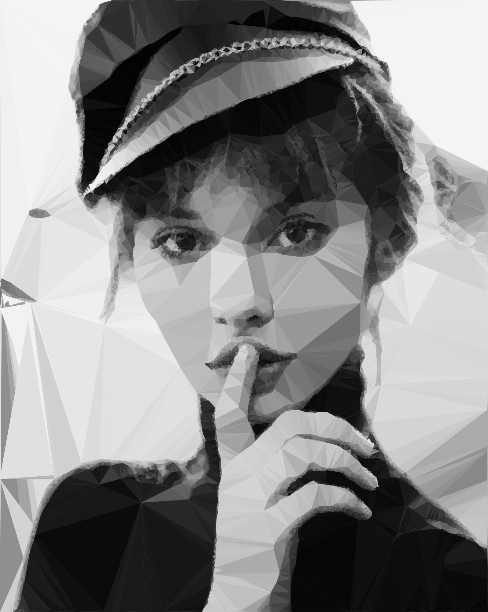 Delaunay image triangulation